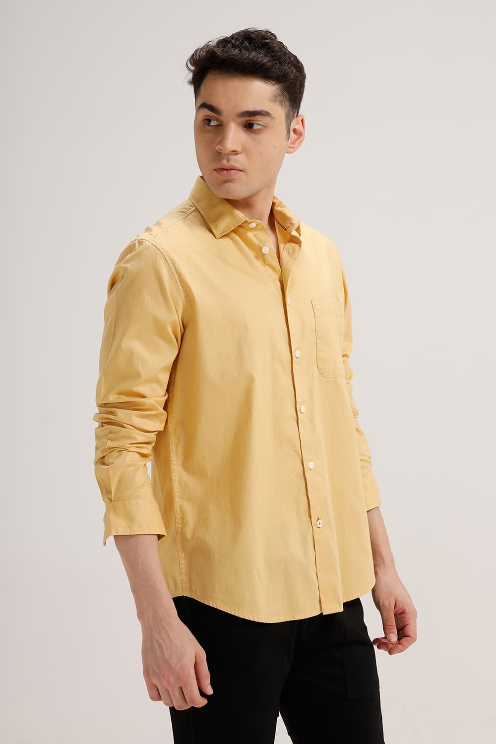 SLIM FIT COTTON OXFORD SHIRT