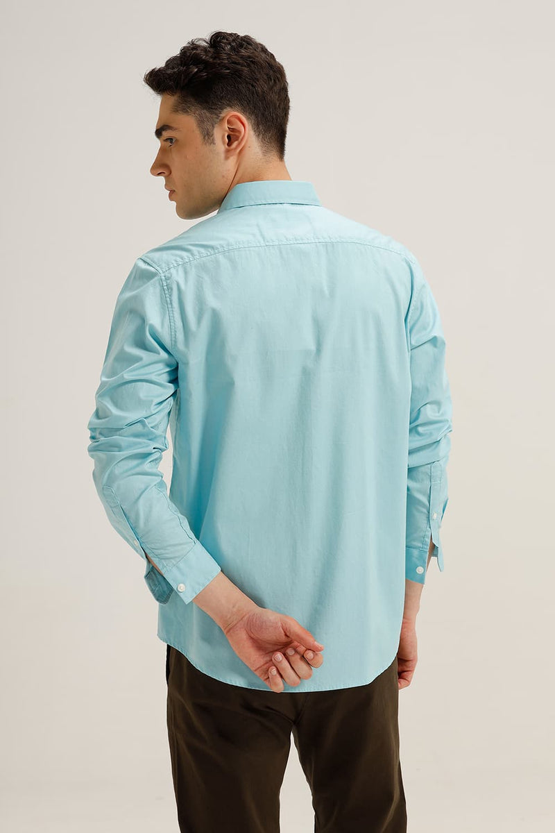 SLIM FIT COTTON OXFORD SHIRT