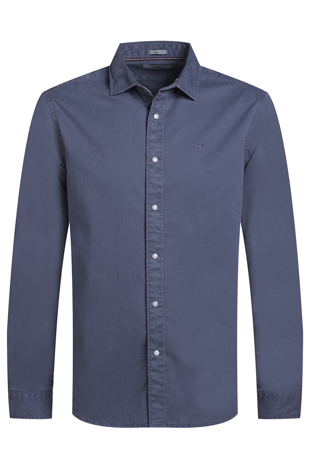 SLIM FIT COTTON TWILL SHIRT