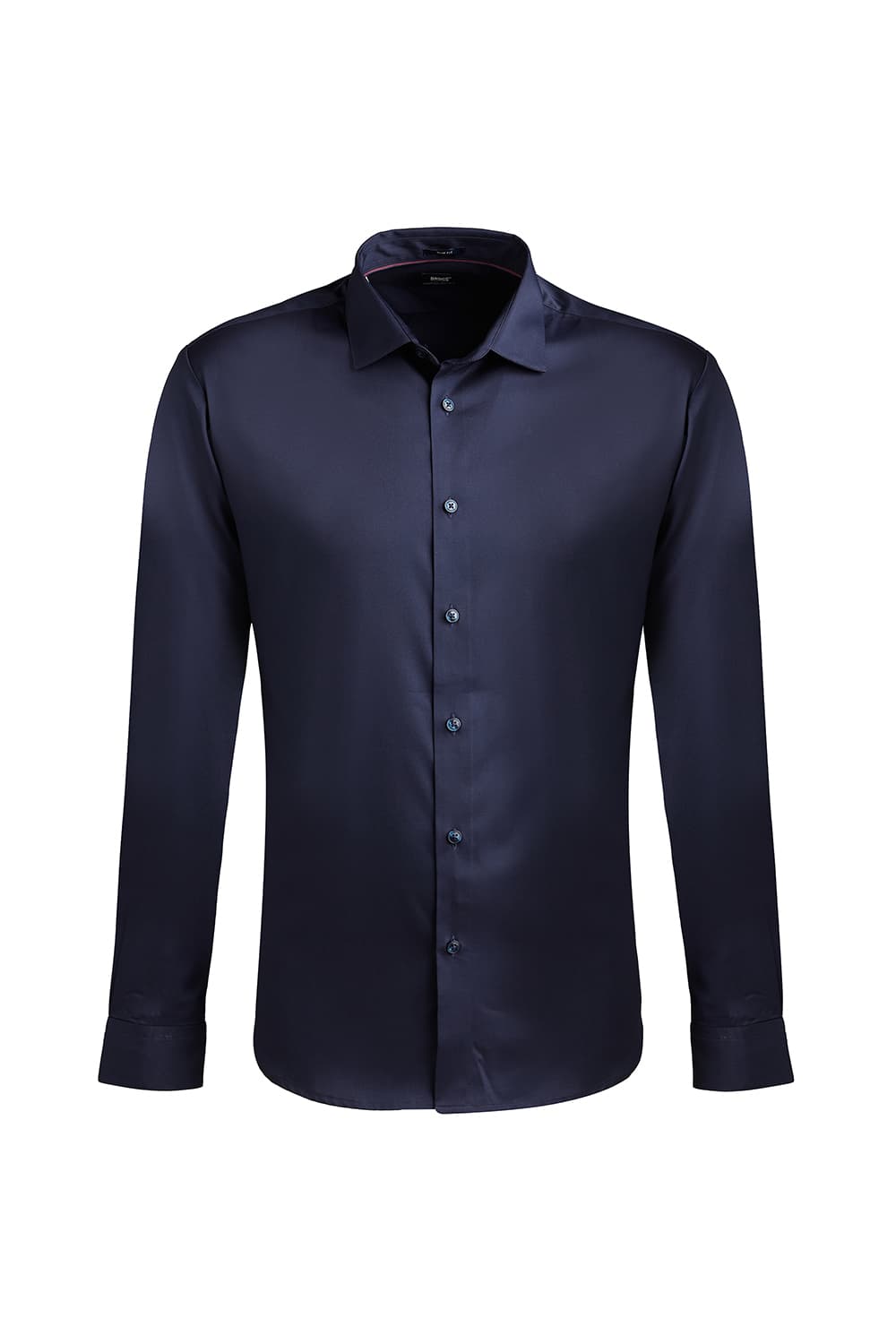 SLIM FIT POLYESTER STRETCH TWILL SHIRT