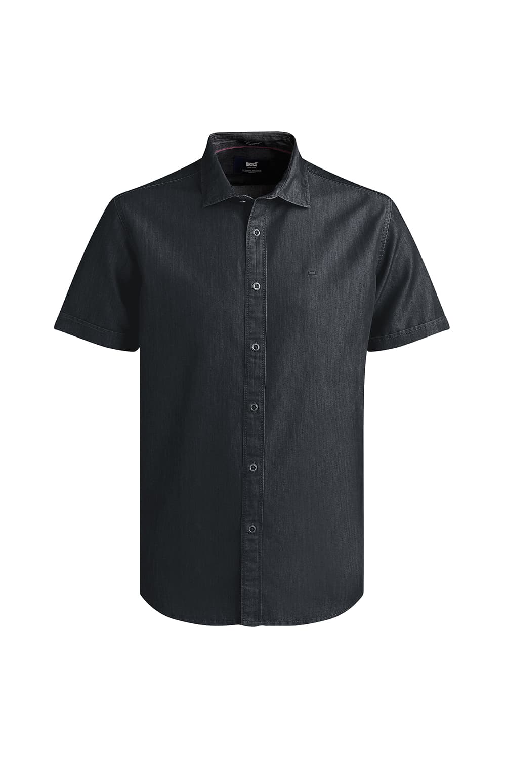 SLIM FIT COTTON SULPHUR HALFSLEEVES SHIRT