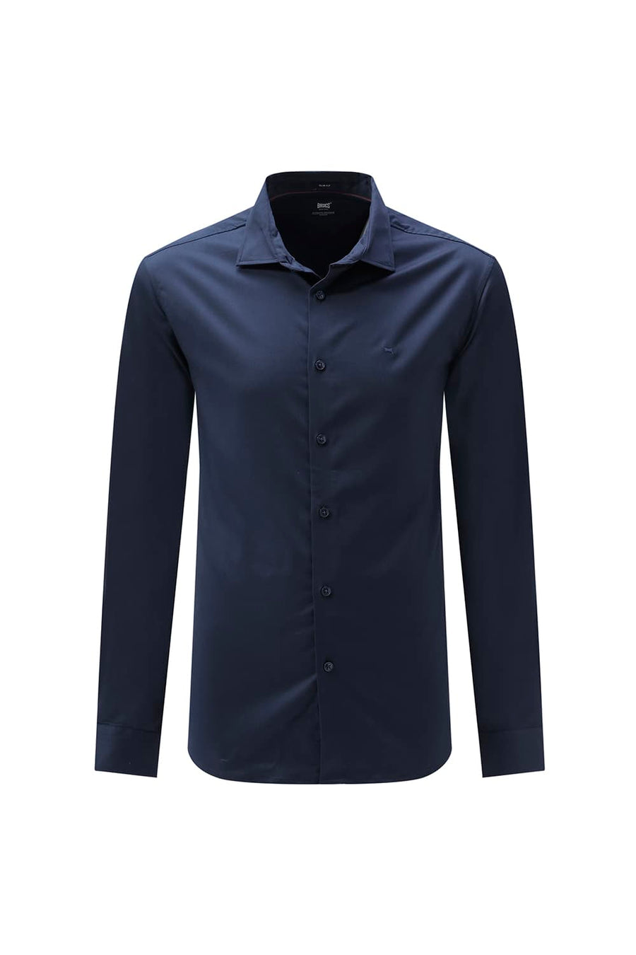 BASICS SLIM FIT  BAMBOO POLYESTER STRETCH SHIRT