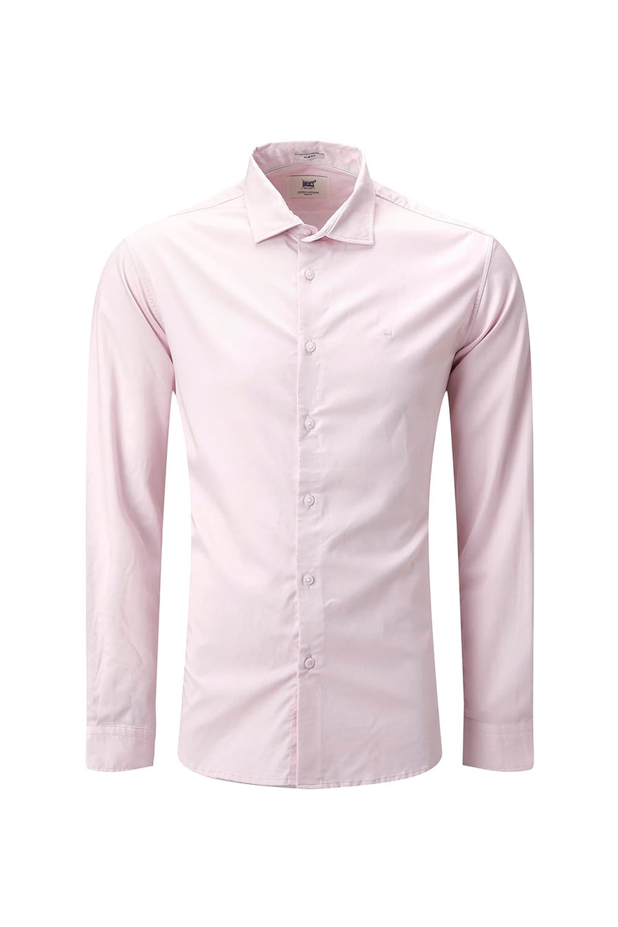 BASICS SLIM FIT  BAMBOO POLYESTER STRETCH SHIRT
