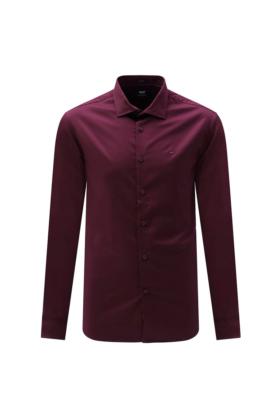 BASICS SLIM FIT  BAMBOO POLYESTER STRETCH SHIRT
