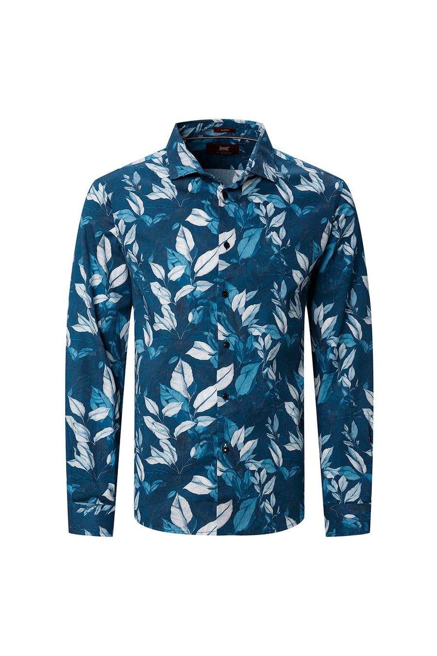 BASICS SLIM FIT  COTTON DIGITAL PRINTED SHIRT