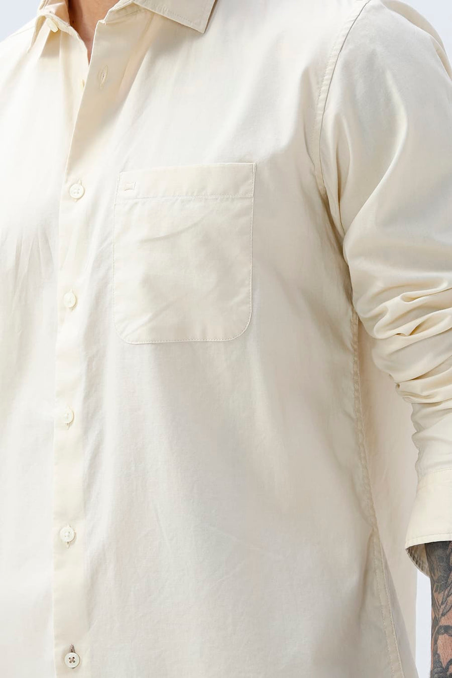 BASICS SLIM FIT  COTTON OXFORD SHIRT