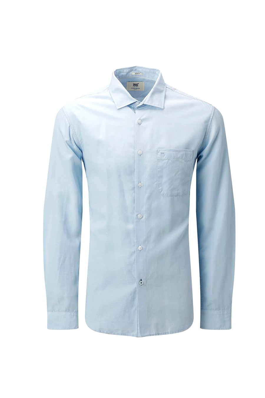 BASICS SLIM FIT  LYOCELL LINEN SHIRT