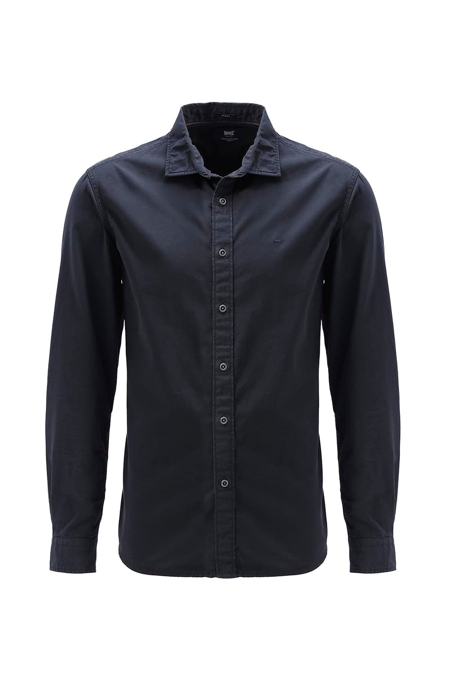 BASICS SLIM FIT  COTTON TWILL SHIRT