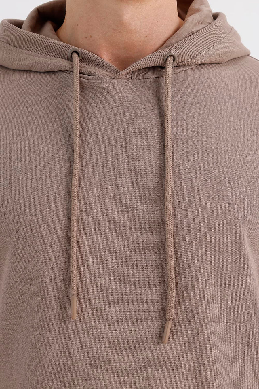 BASICS COMFORT FIT MOUNTAIN TRAIL COTTON HOOD WITHOUT POCKET SWEART SHIRT