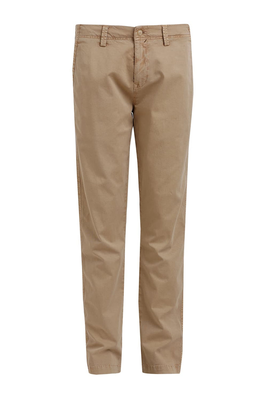 BASICS DRIFT FIT HONEY KHAKI COTTON STRETCH TROUSER