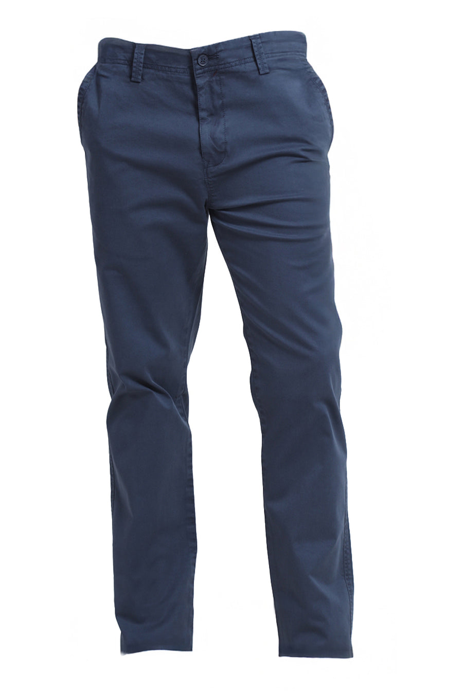 BASICS DRIFT FIT JUNE BUG TEAL COTTON STRETCH TROUSER