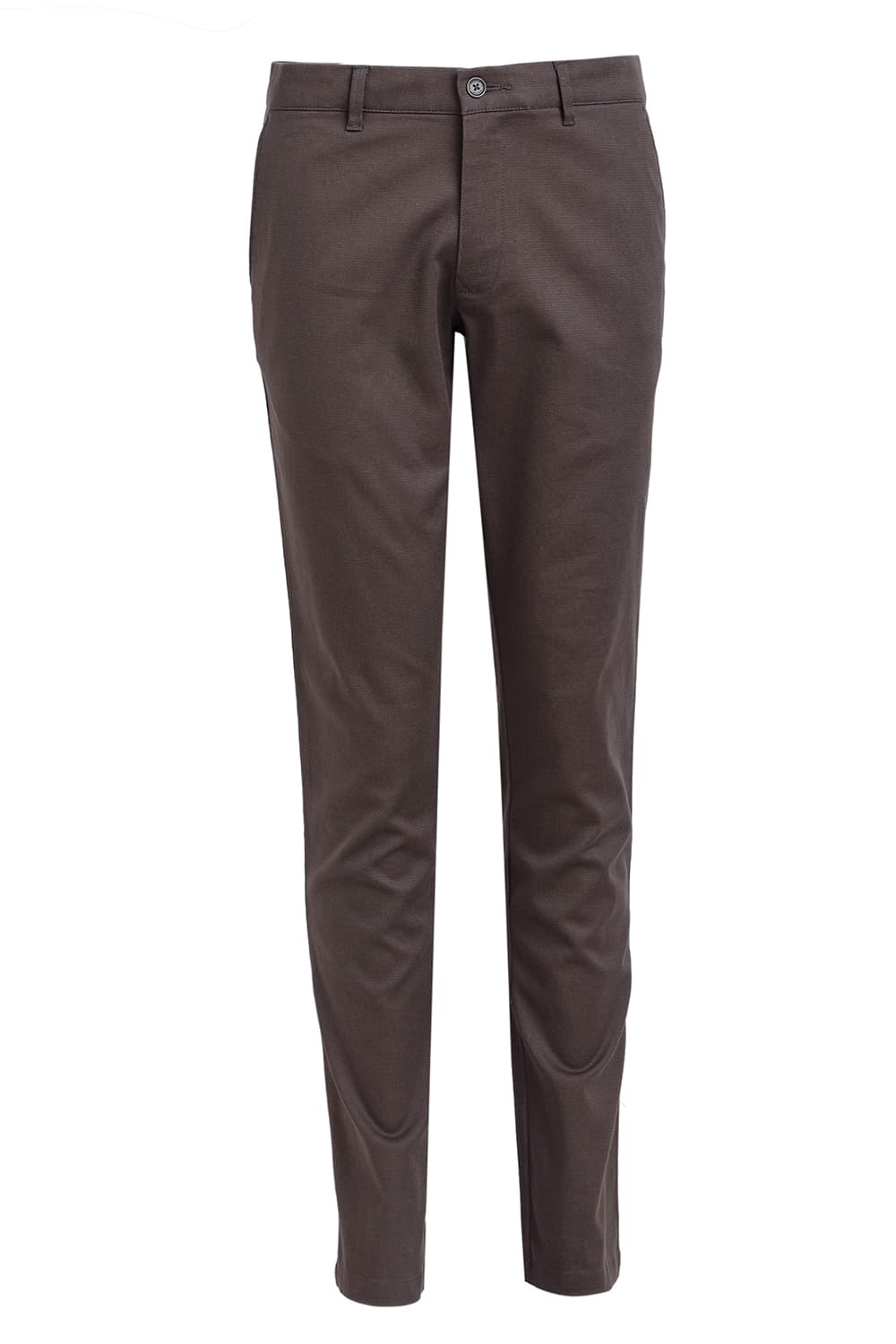 TAPERED FIT COTTON STRETCH DOBBY TROUSER