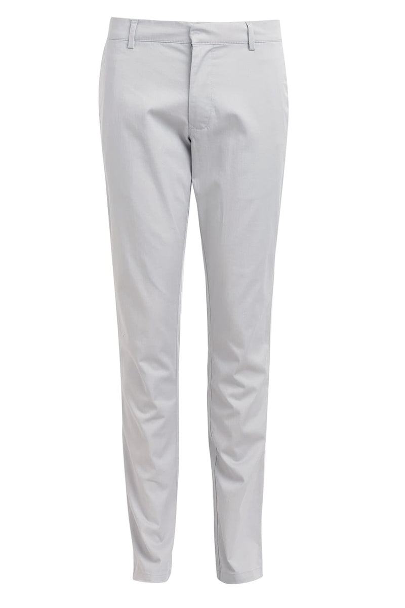 TAPERED FIT COTTON STRETCH DOBBY TROUSER