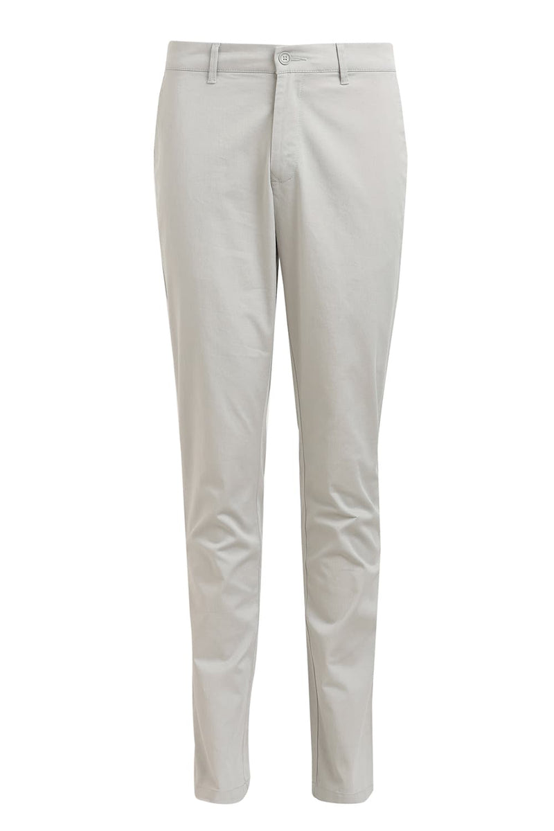 TAPERED FIT COTTON STRETCH DOBBY TROUSER