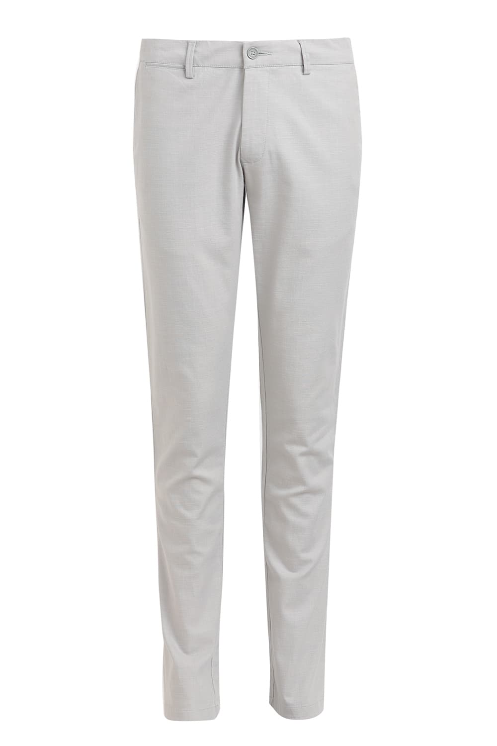 TAPERED FIT COTTON STRETCH DOBBY TROUSER