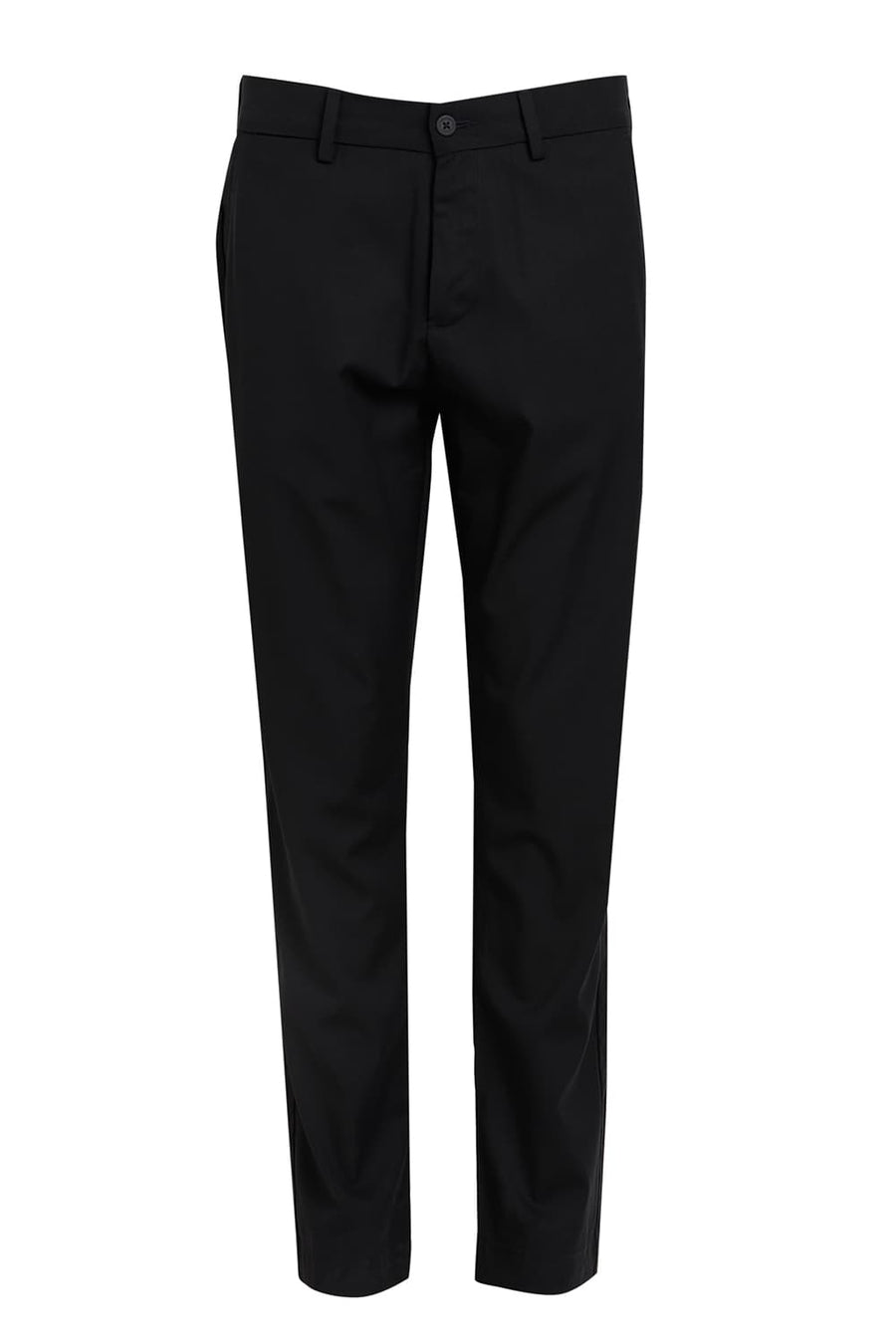 BASICS DRIFT FIT DEEP WELL NAVY CATONIC POLY VISCOSE TWILL TROUSER