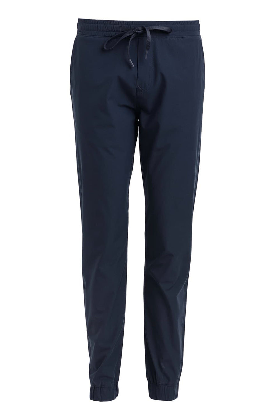 BASICS DRIFT FIT OUTER SPACE NAVY POLYESTER STRETCH DOBBY TROUSER
