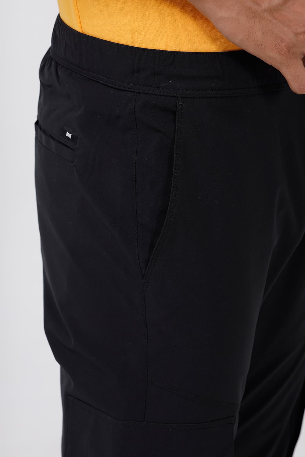BASICS DRIFT FIT INDIAN INK NAVY COTTON STRETCH TROUSER