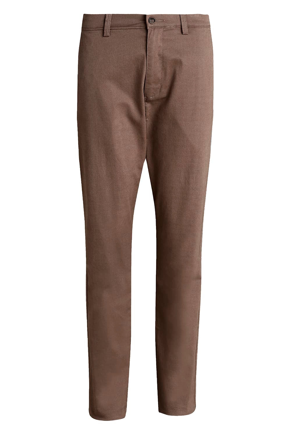 TAPERED FIT COTTON STRETCH TROUSER