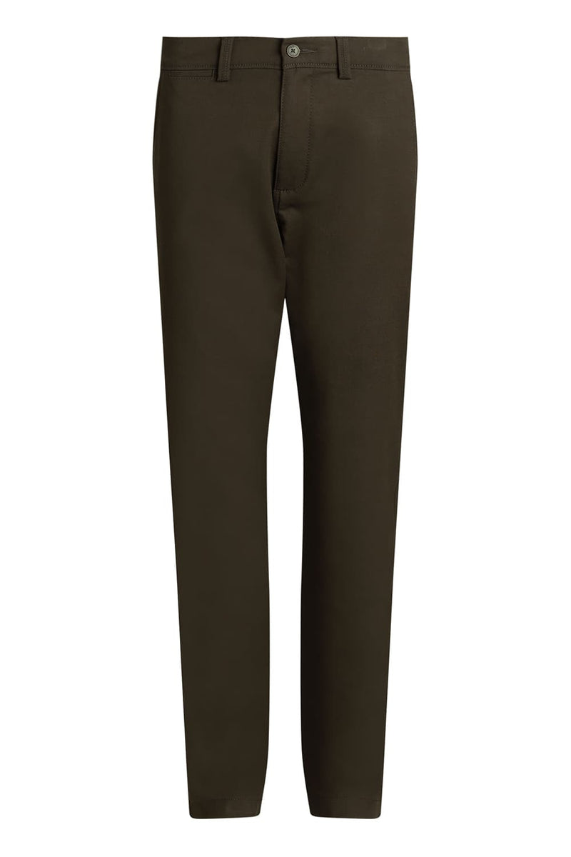 TAPERED FIT COTTON STRETCH TROUSER
