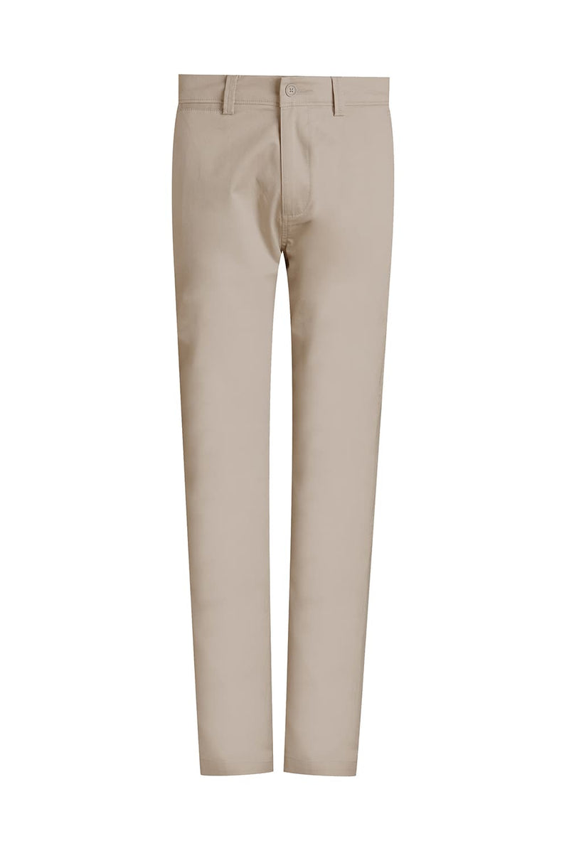 TAPERED FIT COTTON STRETCH TROUSER