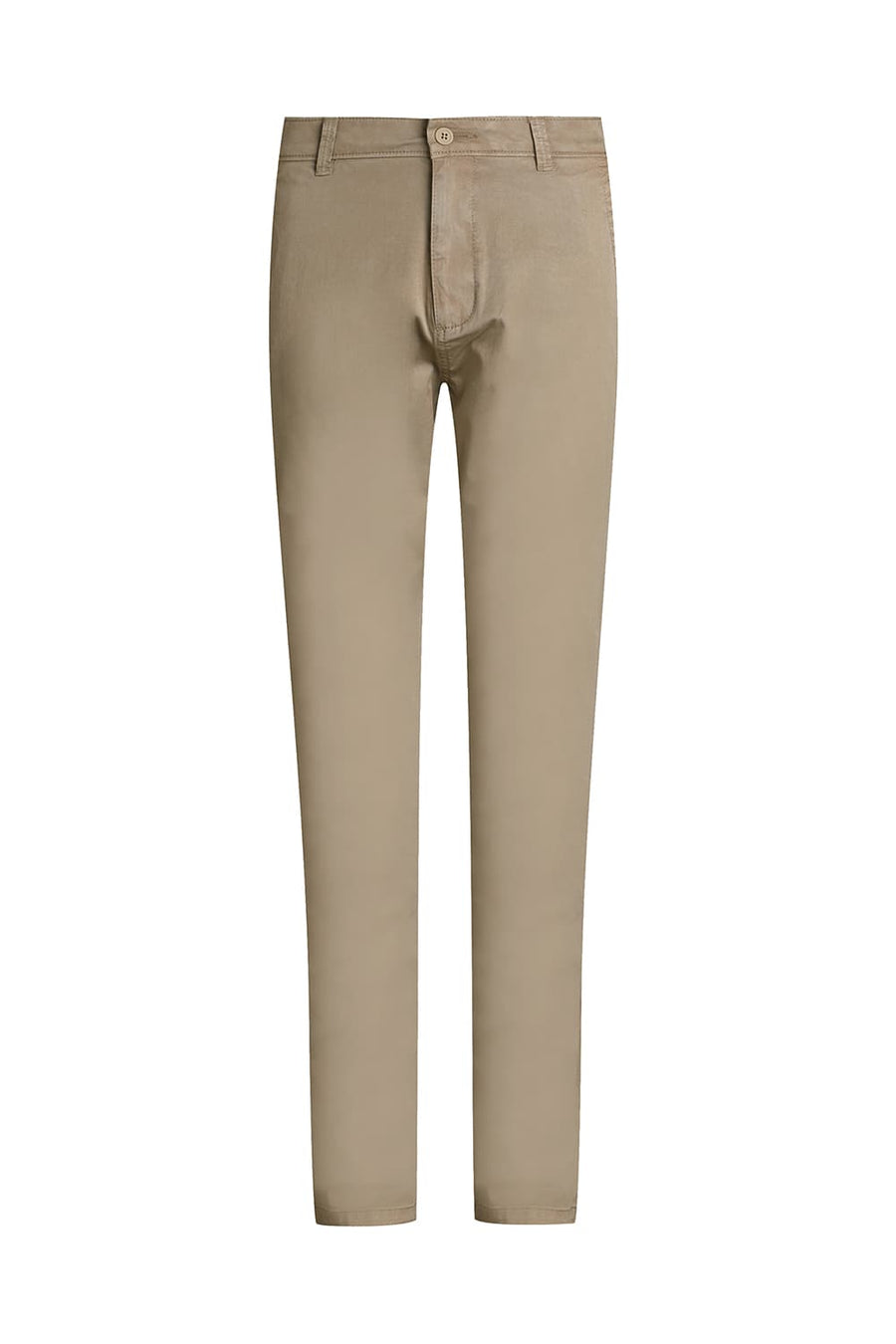 BASICS DRIFT FIT TUFFET KHAKI COTTON STRETCH TWILL TROUSER