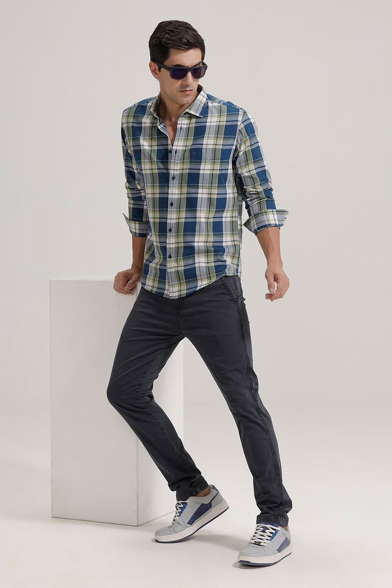 DRIFT FIT COTTON STRETCH TWILL TROUSER