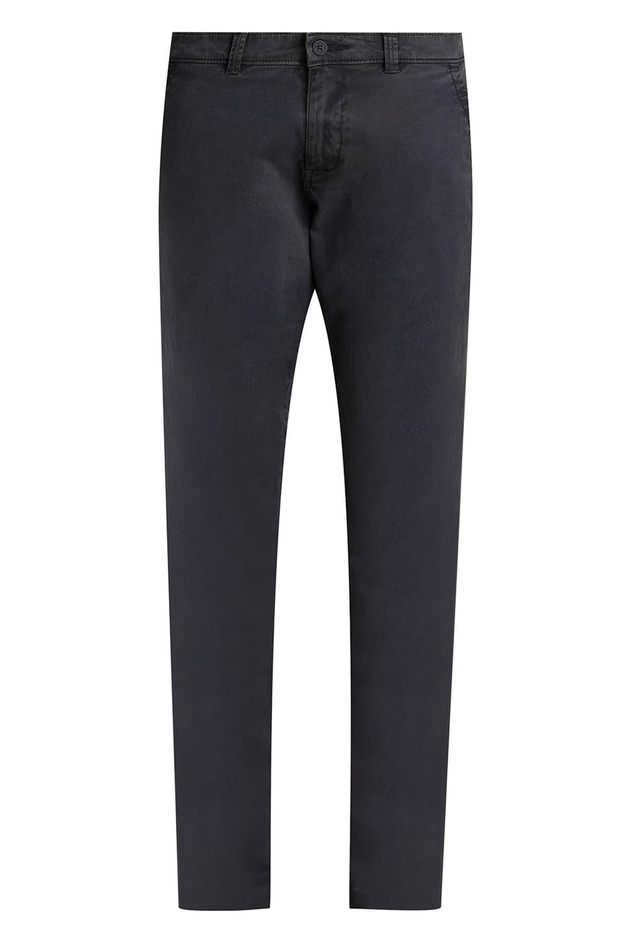 BASICS DRIFT FIT CARBON NAVY COTTON STRETCH TWILL TROUSER