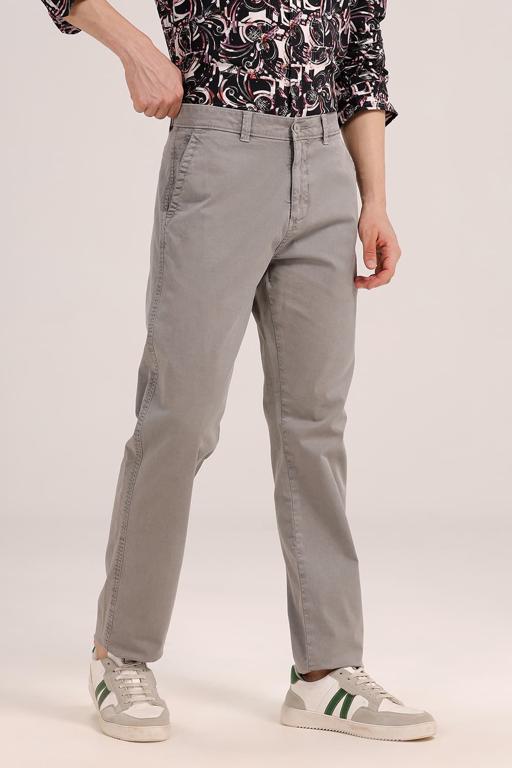 DRIFT FIT COTTON STRETCH TWILL TROUSER