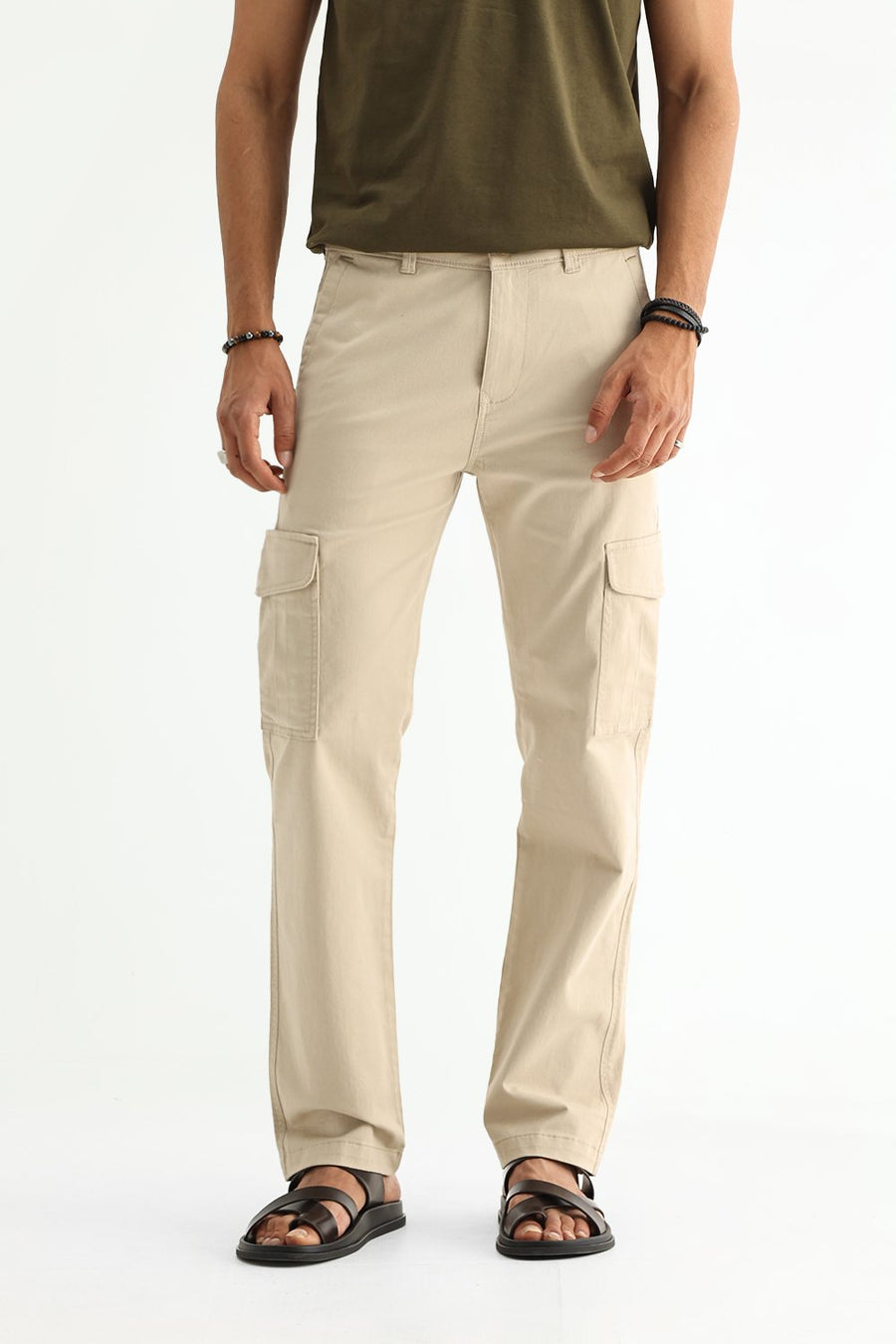BASICS DRIFT FIT  COTTON STRETCH TWILL TROUSER