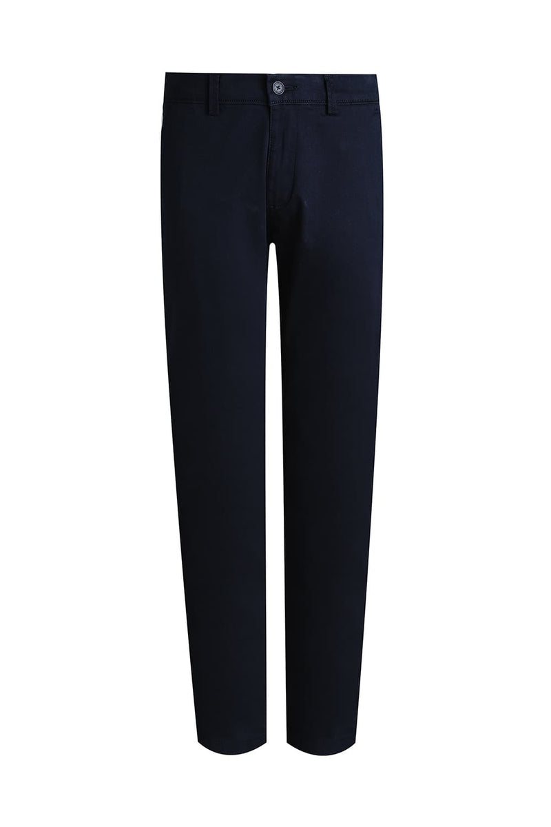 TAPERED FIT COTTON STRETCH TROUSER