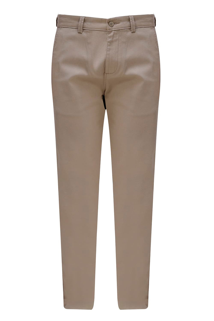 BASICS SKINNY FIT  COTTON STRETCH STRUCTURE TROUSER