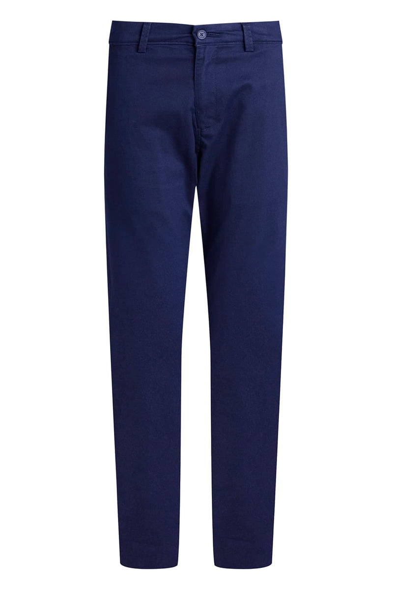 TAPERED FIT COTTON STRETCH TROUSER