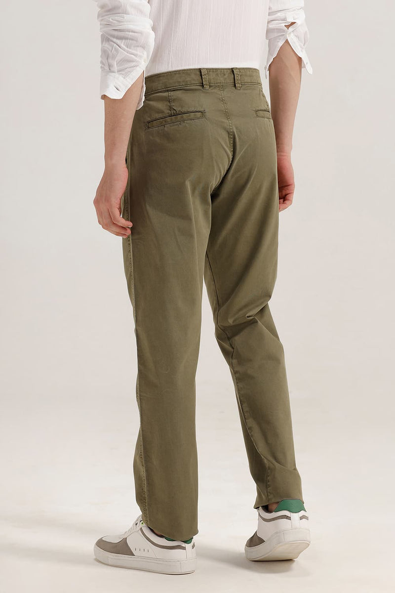 DRIFT FIT COTTON STRETCH TWILL TROUSER