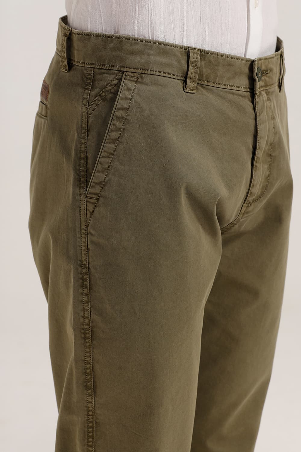 DRIFT FIT COTTON STRETCH TWILL TROUSER
