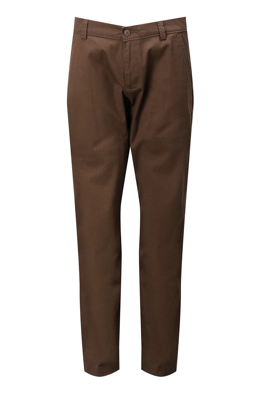 BASICS TAPERED FIT  COTTON STRETCH STRUCTURE TROUSER