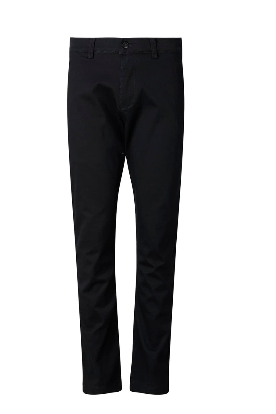 BASICS TAPERED FIT  COTTON STRETCH STRUCTURE TROUSER