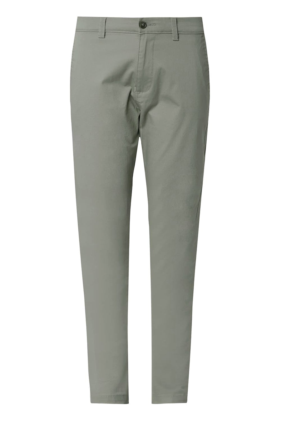 BASICS TAPERED FIT  COTTON STRETCH STRUCTURE TROUSER
