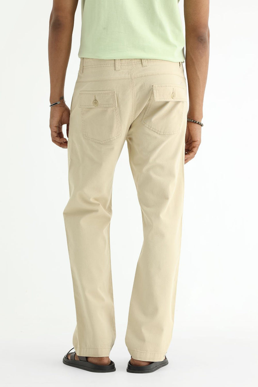 BASICS DRIFT FIT  COTTON STRUCTURE TROUSER
