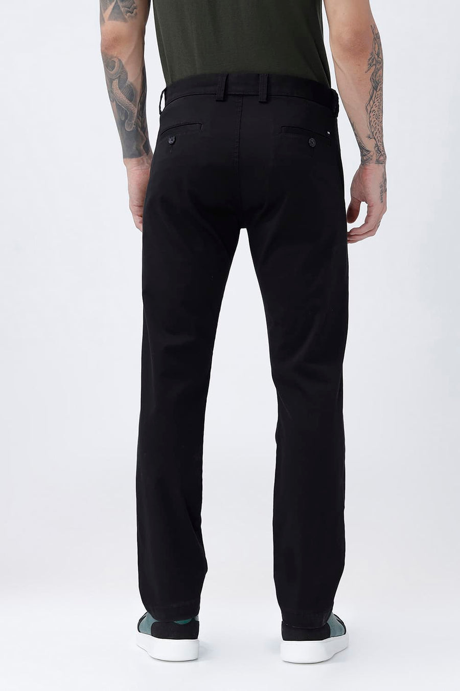BASICS DRIFT FIT  COTTON STRUCTURE TROUSER