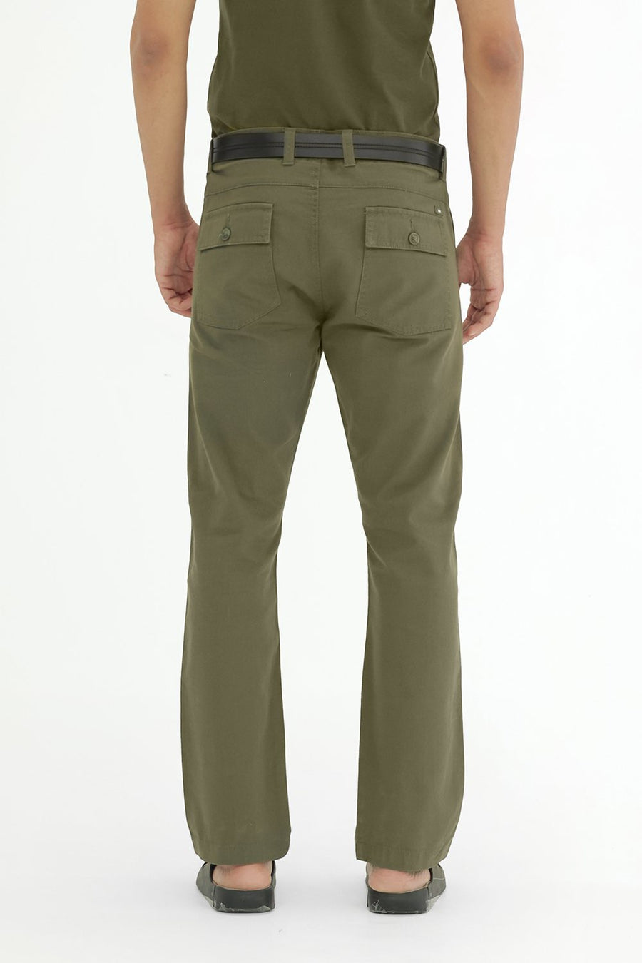 BASICS DRIFT FIT  COTTON STRUCTURE TROUSER