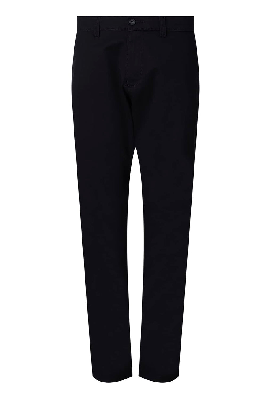 BASICS TAPERED FIT  COTTON STRETCH STRUCTURE TROUSER