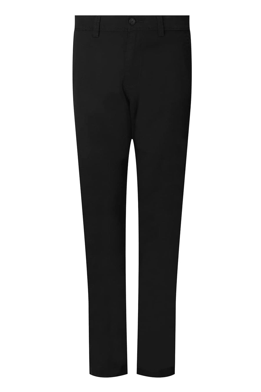 BASICS TAPERED FIT  COTTON STRETCH STRUCTURE TROUSER