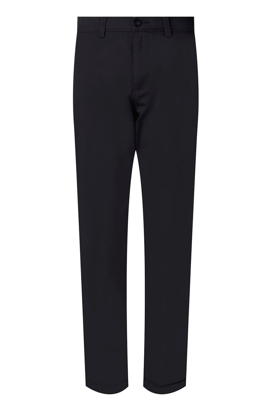 BASICS TAPERED FIT  COTTON STRETCH STRUCTURE TROUSER