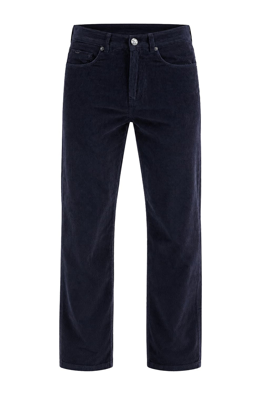 BASICS DRIFT FIT SPELL BOUND NAVY COTTON CORDUROY TROUSER