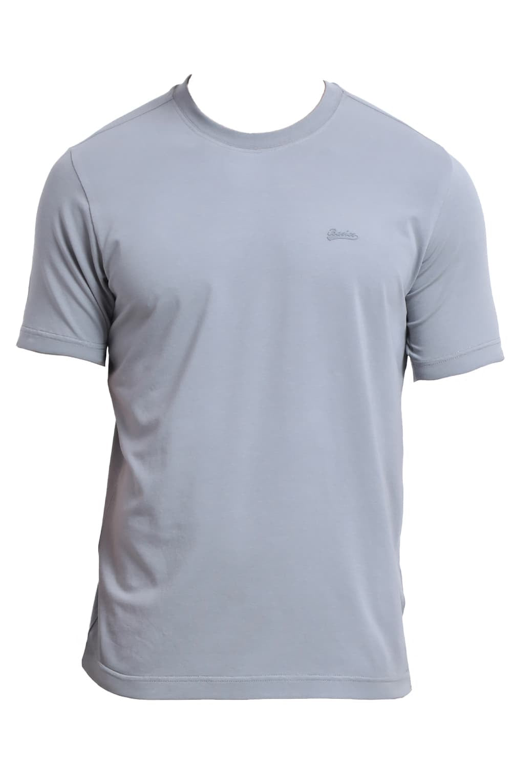 BASICS REGULAR FIT MONUMENT COTTON STRETCH CREW T-SHIRT
