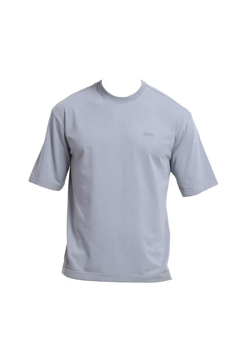 RELAXED FIT COTTON STRETCH CREW T-SHIRT