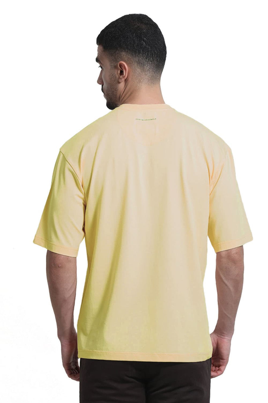 BASICS RELAXED FIT SUN DRESS COTTON STRETCH CREW T-SHIRT
