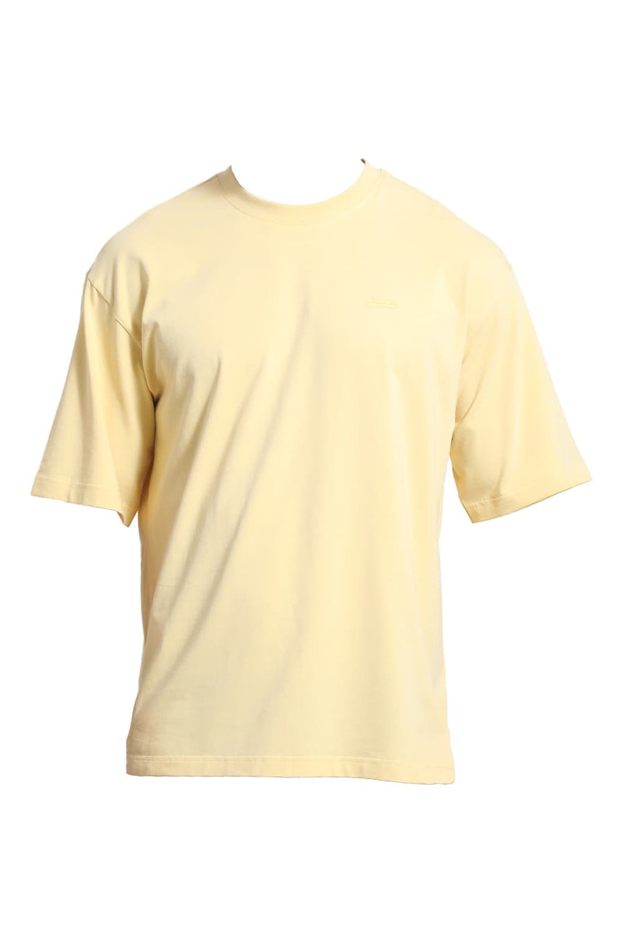 BASICS RELAXED FIT SUN DRESS COTTON STRETCH CREW T-SHIRT