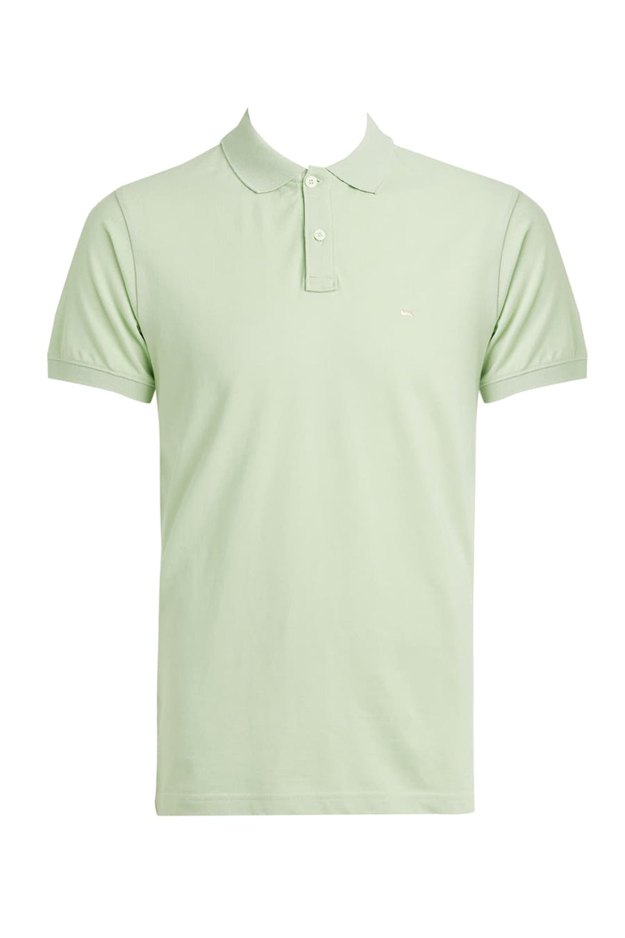 BASICS REGULAR FIT REED COTTON POLO T-SHIRT